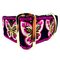 satin lined wide buckle dog collar or wide martingale dog collar for large dog